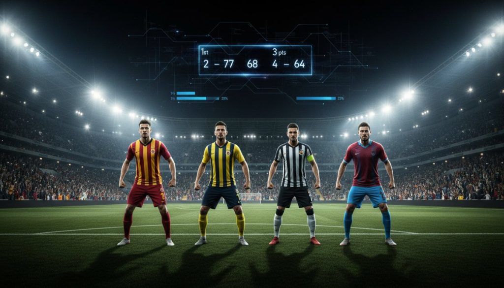 Galatasaray’ın Şampiyonluk Yolunda Yapay Zeka Analizleriyle Gelişmeler