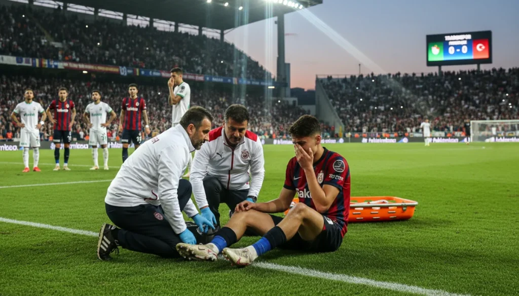 Trabzonspor’da Arseniy Batagov’un Sakatlığı ve Galatasaray Maçı Üzerindeki Etkileri