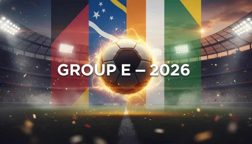 2026 Dünya Kupası E Grubu: Futbolun Dört Yüzü ve Beklenmedik Mücadeleler
